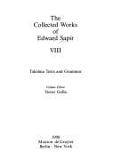 Takelma texts and grammar