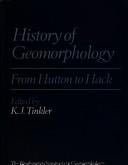 History of geomorphology from Hutton to Hack
