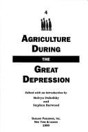 Agriculture during the Great Depression