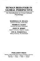 Human behavior in global perspective