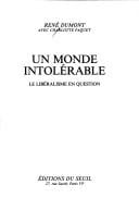 Un monde intolérable