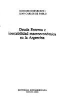 Deuda externa e inestabilidad macroeconómica en la Argentina
