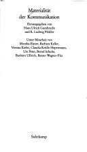 Materialität der Kommunikation