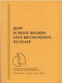 How school boards give recognition to staff