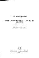 Dissertationes orientales et balcanicae collectae