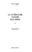La littérature contre elle-même