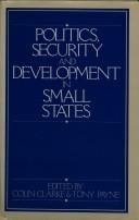 Politics, Security and Development in Small States