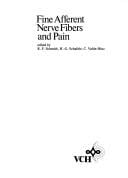 Fine afferent nerve fibers and pain