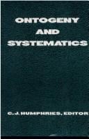 Ontogeny and systematics