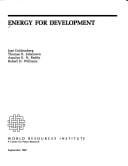 Energy for development