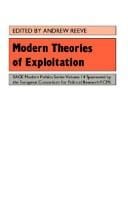 Modern theories of exploitation