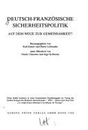 Deutsch-französische Sicherheitspolitik