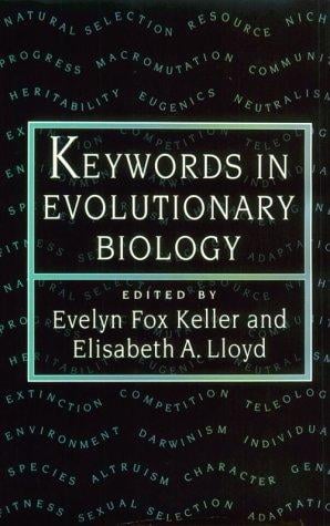 Keywords in evolutionary biology