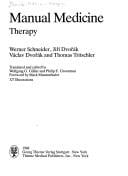 Manual medicine--therapy