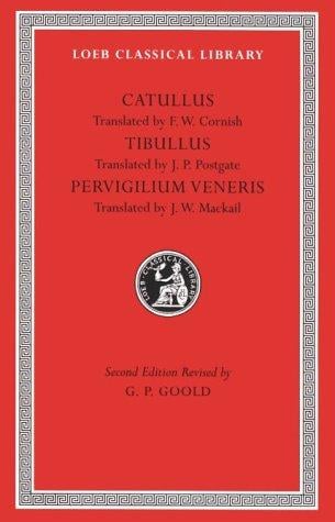 Catullus, Tibullus, Pervigilium Veneris