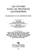 Les Savoirs dans les pratiques quotidiennes