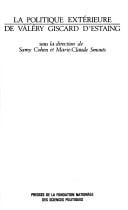 La Politique extérieure de Valéry Giscard d'Estaing (French Edition)