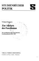 Zur Analyse des Faschismus