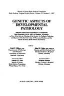 Genetic aspects of developmental pathology