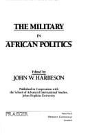 The Military in African politics