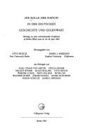 Die Rolle der Nation in der deutschen Geschichte und Gegenwart