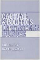Capital and politicsin Western Europe