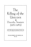 The killing of the unicorn