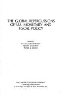 The Global repercussions of U.S. monetary and fiscal policy