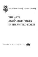 The Arts and public policy in the United States