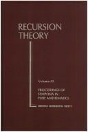 Recursion theory