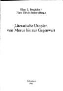 Literarische Utopien von Morus bis zur Gegenwart (German Edition)