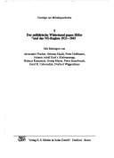 Der Militärische Widerstand gegen Hitler und das NS-Regime 1933-1945
