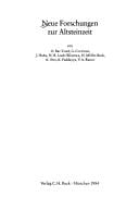 Neue Forschungen zur Altsteinzeit