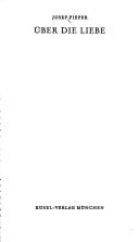 Über die Liebe