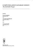 Computer-aided database design