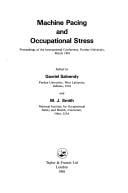 Machine pacing and occupational stress