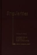 Singularities