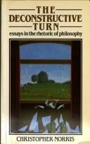 The deconstructive turn