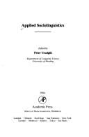 Applied sociolinguistics