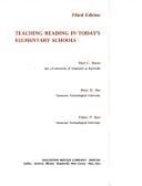 Teaching reading in today's elementary schools