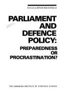 Parliament and defence policy