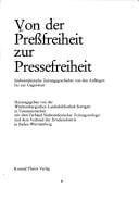 Von der Pressfreiheit zur Pressefreiheit