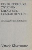 Der Briefwechsel zwischen Leibniz und Conrad Henfling