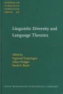 Linguistic diversity and language theories