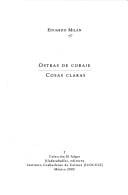 Ostras de coraje ; Cosas claras