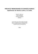 Prácticas prometedoras en finanzas rurales