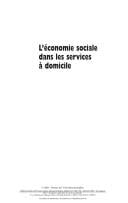 Economie sociale dans services domicile