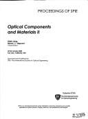Optical components and materials II