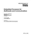 Embedded processors for multimedia and communications