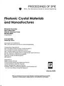 Photonic crystal materials and nanostructures
